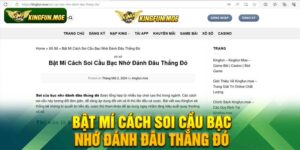 Bật Mí Cách Soi Cầu Bạc Nhớ Đánh Đâu Thắng Đó