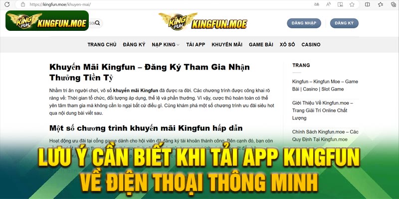 Khuyến Mãi Kingfun