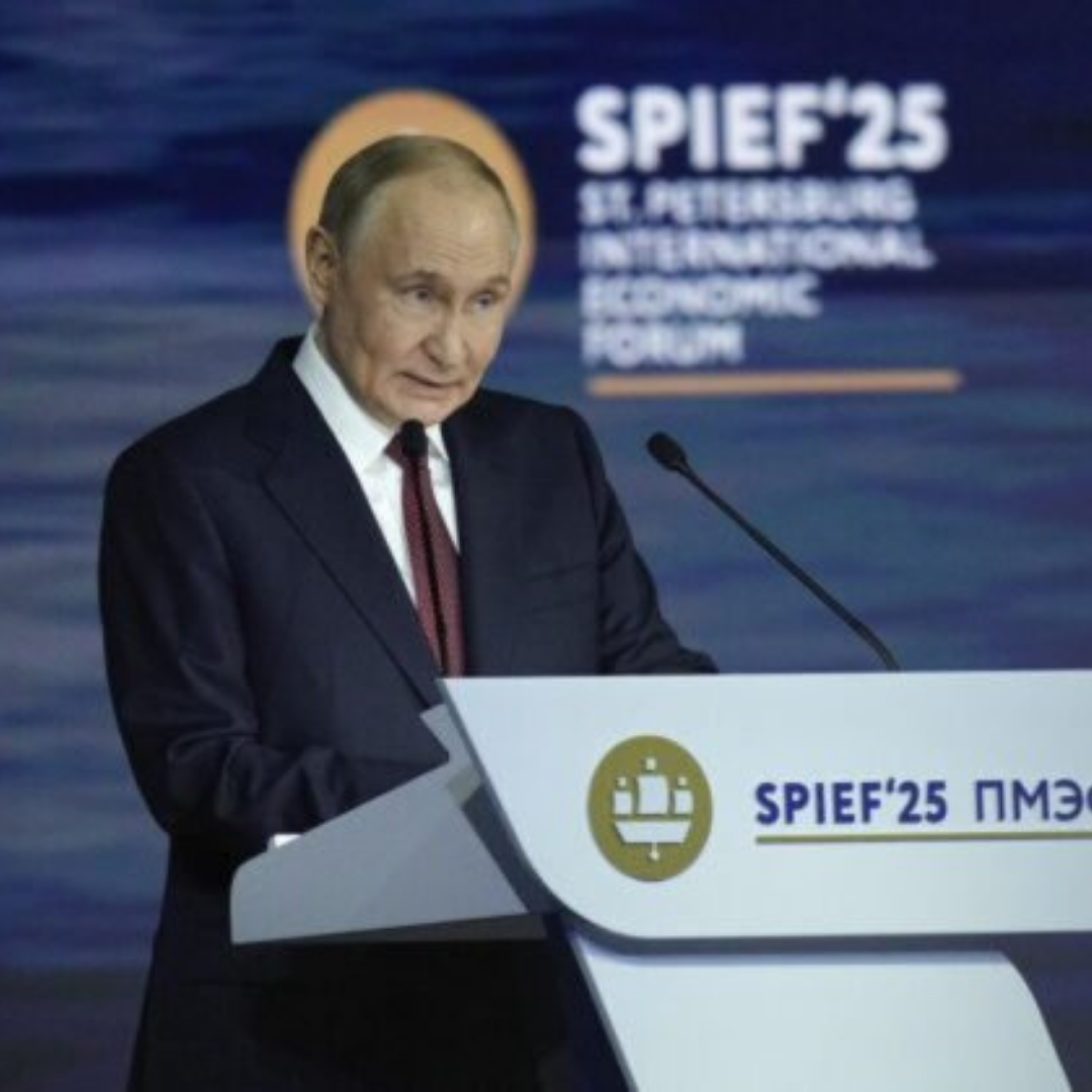 Putin in Spief 2025